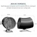 USB Table Fan  Airkoul Small Personal Electric Fan  PC/Laptop Cooling Fan with Twin Turbo Blades for Home  Office  Travel -(Dual Motor Driver  Touch Control  Whisper Quiet)-Black - B07DKXT2TR